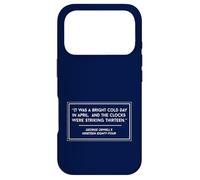 Carcasa para iPhone 17 Pro George Orwell Diecinueve Ochenta y Cuatro Cita de Libro