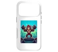 Carcasa para iPhone 17 Pro Gimnasio Powerlifting Monkey Squat Bench Deadlift