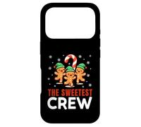 Carcasa para iPhone 17 Pro Gingerbread The Sweetest Crew Matching Divertida Navidad
