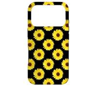 Carcasa para iPhone 17 Pro Girasol Amarillo Flor Patrón Lindo Cottage Core Floral