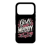 Carcasa para iPhone 17 Pro Girls Gone Muddy Mud Run Princess