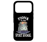 Carcasa para iPhone 17 Pro Girls Womens Fiona Is My Spirit Animal Hippo Lover