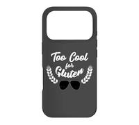 Carcasa para iPhone 17 Pro Gluten Free Too Cool For Gluten Intolerance Celiac