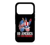 Carcasa para iPhone 17 Pro Go America It's Your Birthday 4th of July Patriotic
