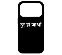 Carcasa para iPhone 17 Pro Go Away Written in Hindi Writing
