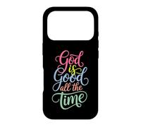 Carcasa para iPhone 17 Pro God Is Good All The Time Christian Cute Bible Versículo