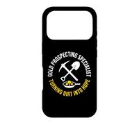Carcasa para iPhone 17 Pro Gold Prospecting Specialist Funny Mining