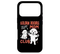 Carcasa para iPhone 17 Pro Golden Doodle Mom Club Goldendoodle Dog Mom Día de la Madre