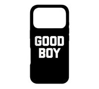 Carcasa para iPhone 17 Pro Good Boy Camiseta Divertida con Dicho sarcástico Novedad Humor Lindo