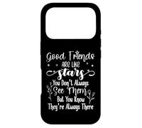 Carcasa para iPhone 17 Pro Good Friends Are Like Stars My Sister Best Friend Friendship