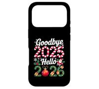Carcasa para iPhone 17 Pro Goodbye 2025 Hello 2026 Happy New Year 2025 Humor Men Women