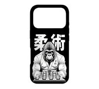 Carcasa para iPhone 17 Pro Gorilla Jiu Jitsu Ju Jutsu MMA BJJ Grappling Chess Kanji Ape
