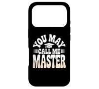 Carcasa para iPhone 17 Pro Gorra de graduación Mastered it You May Call Me Master 2025