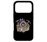 Carcasa para iPhone 17 Pro Got Rocks? Geode Crystal Rockhound Geologist Mining Fan