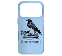 Carcasa para iPhone 17 Pro Goth EMO Black Quoth The Raven Nevermore