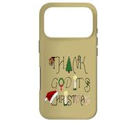 Carcasa para iPhone 17 Pro Gracias a Dios, es una ironía Comercial navideña