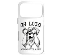 Carcasa para iPhone 17 Pro Gracioso, mira, a Nadie le Importa una Mierda, Hombres