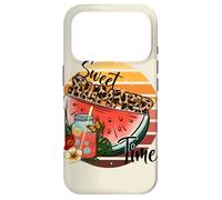 Carcasa para iPhone 17 Pro Gráfico de sandía Dulce de Verano, Estilo Retro