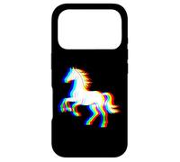 Carcasa para iPhone 17 Pro Gráfico Ecuestre de Horse Trippy EDM Rave Illusion #25D17