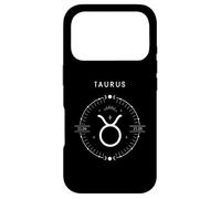 Carcasa para iPhone 17 Pro Gráfico Taurus The Bull - Zodiaco Minimalista