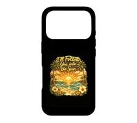 Carcasa para iPhone 17 Pro Gráfico Vintage de Puesta de Sol I'Ll Follow You Into The Sun