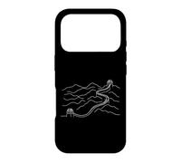 Carcasa para iPhone 17 Pro Gran Muralla Line Art Historiador