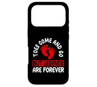 Carcasa para iPhone 17 Pro Gran Traje de amputado del Dedo del pie Amputación del Dedo del pie recuperación Humor