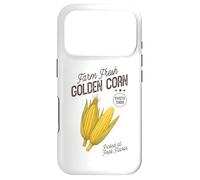 Carcasa para iPhone 17 Pro Granja Maíz Dorado Fresco Retro Dulce Vegetales Agricultores Mercado