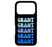 Carcasa para iPhone 17 Pro Grant Retro Name Stack Design