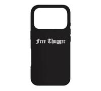 Carcasa para iPhone 17 Pro Gratis Thugger Viral Meme Hip Hop Música Divertido Broma Urbano