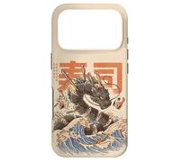 Carcasa para iPhone 17 Pro Great Sushi Dragon Comida Japonesa Kawaii Dragon Anime Sushi