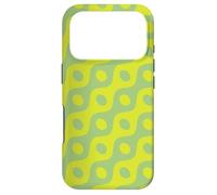 Carcasa para iPhone 17 Pro Green Eye-Like Oval Circle Dot Round Pattern
