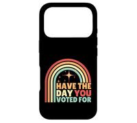 Carcasa para iPhone 17 Pro Groovy Have The Day You Voted For Retro