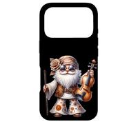 Carcasa para iPhone 17 Pro Groovy Hippie GNOME Graphic For Music Teacher Funny Violin