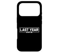 Carcasa para iPhone 17 Pro Groovy Last Year In My 30s Gracioso Treinta años