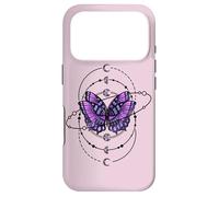 Carcasa para iPhone 17 Pro Grunge Fairycore Witchy Goth Butterfly Fases de la Luna