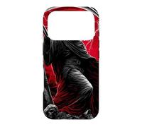 Carcasa para iPhone 17 Pro Guadaña de la Parca Ángeles caídos Arte de Terror gótico Oscuro