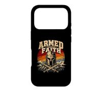 Carcasa para iPhone 17 Pro Guerrero Cristiano Armado por Fe Armadura De Dios