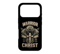 Carcasa para iPhone 17 Pro Guerrero de Cristo Fe sobre el Miedo Soldado Cristiano