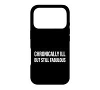 Carcasa para iPhone 17 Pro Guerrero Spoonie Crónicamente Enfermo Pero Todavía Fabuloso
