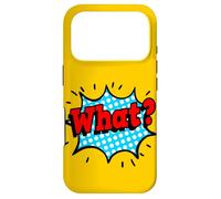 Carcasa para iPhone 17 Pro Guess What? Cool Pop Art Style Illustration Graphic Designs