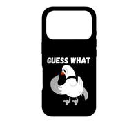 Carcasa para iPhone 17 Pro Guess What Lonesome Paloma Blanca Paloma Pájaro Hombres Mujeres Niños