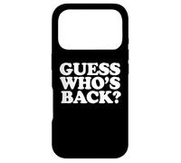 Carcasa para iPhone 17 Pro Guess Who's Back