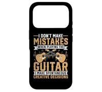 Carcasa para iPhone 17 Pro Guitar Player - I Don't Make Mistakes When I Playing Guitar