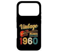 Carcasa para iPhone 17 Pro Guitarra Vintage 1960 Edición Limitada Año de Nacimiento Cumpleaños