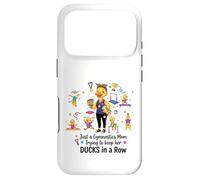 Carcasa para iPhone 17 Pro Gymnastics Mom Funny Ducks Gymnastics Mama