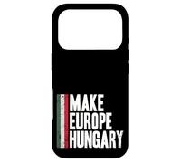 Carcasa para iPhone 17 Pro Hacer Europa Hungría, Amo Hungría Libertad