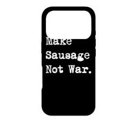 Carcasa para iPhone 17 Pro Hacer Que la Salchicha no Sea la Guerra | Salchichas Divertidas a la Barbacoa