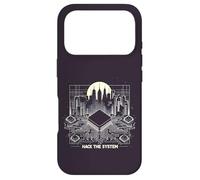 Carcasa para iPhone 17 Pro Hackear el Sistema Circuito electrónico Futurista Urbano