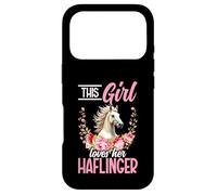 Carcasa para iPhone 17 Pro Haflinger Outfit for Women Horse Girl Riding Haflinger